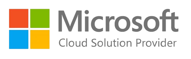 The microsoft cloud solution provider logo is shown on a white background.