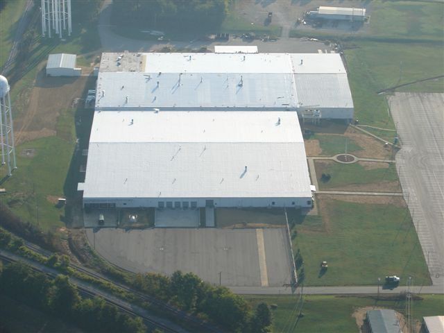 Another View From the Top of Briggs and Stratton Roof — Dyersburg, TN — Frazier Roofing