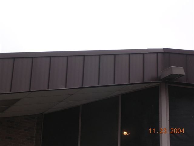 Commercial Building With Metal New Roof — Dyersburg, TN — Frazier Roofing