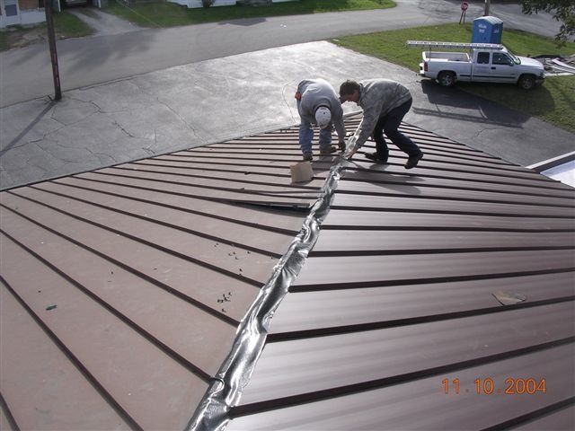Two Workers on the Roof — Dyersburg, TN — Frazier Roofing