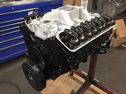 Black and White Painted Engine - Automotive and Marine Engines in Skowhegan, ME