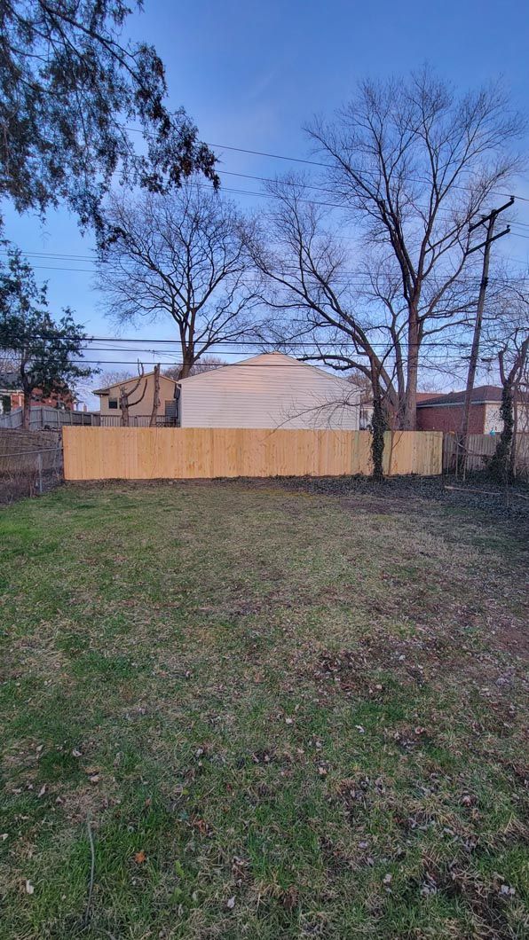 A wood fence replacement in Troy, MI by Elite Wood Fencing