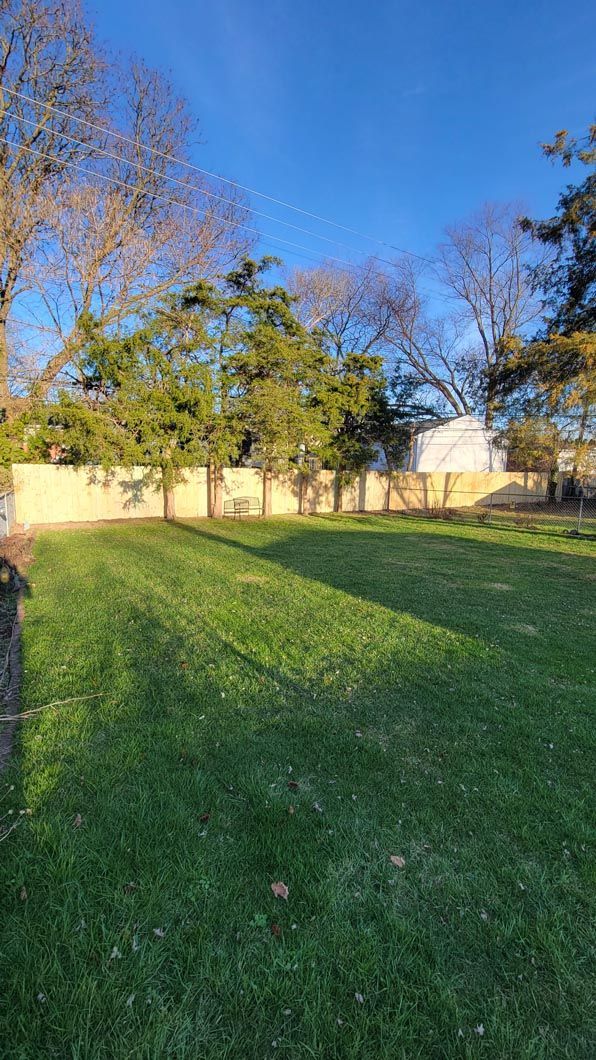 A wood fence installation in Troy, MI by Elite Wood Fencing