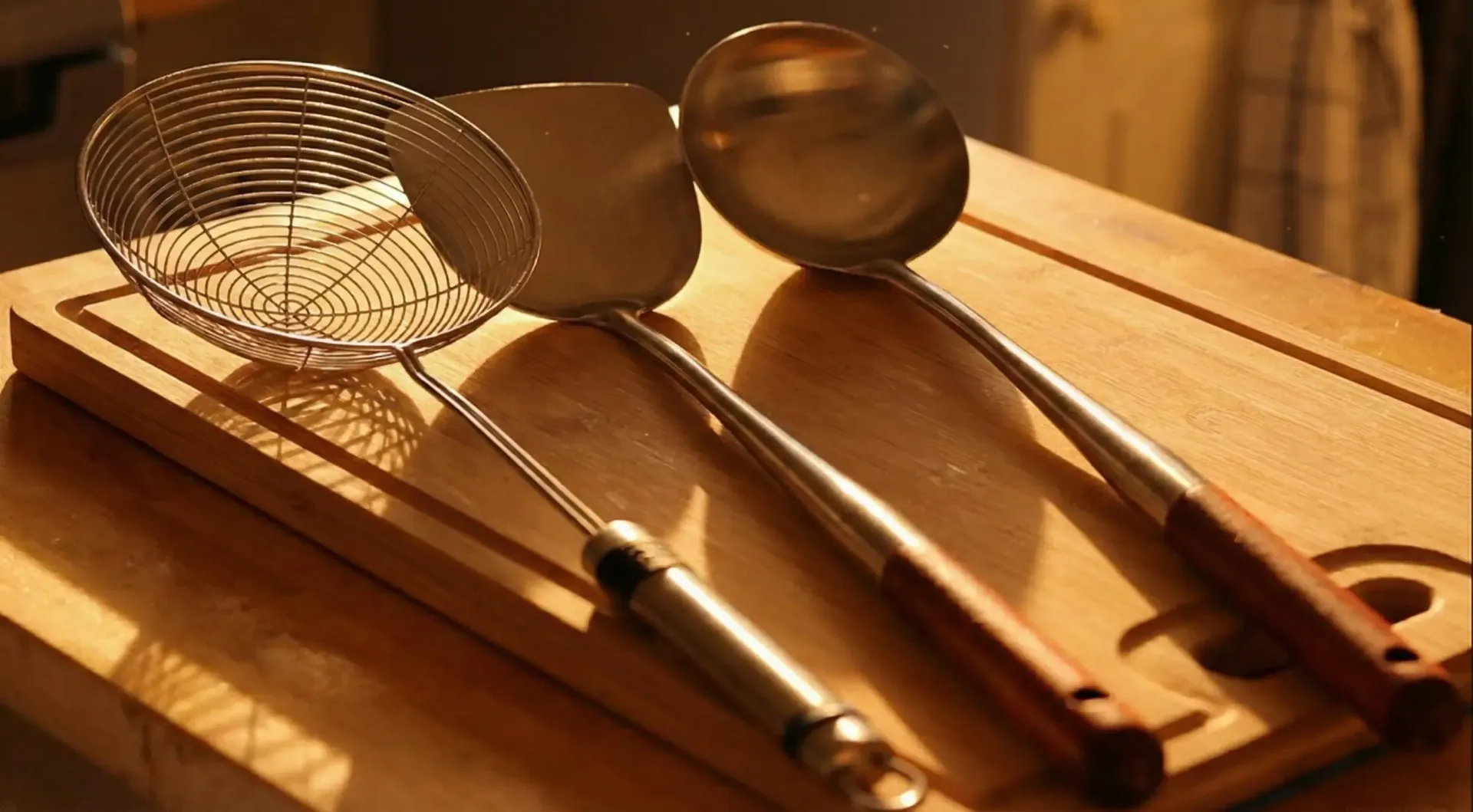 Hand sprinkling seasoning onto chopped vegetables in a stone bowl.