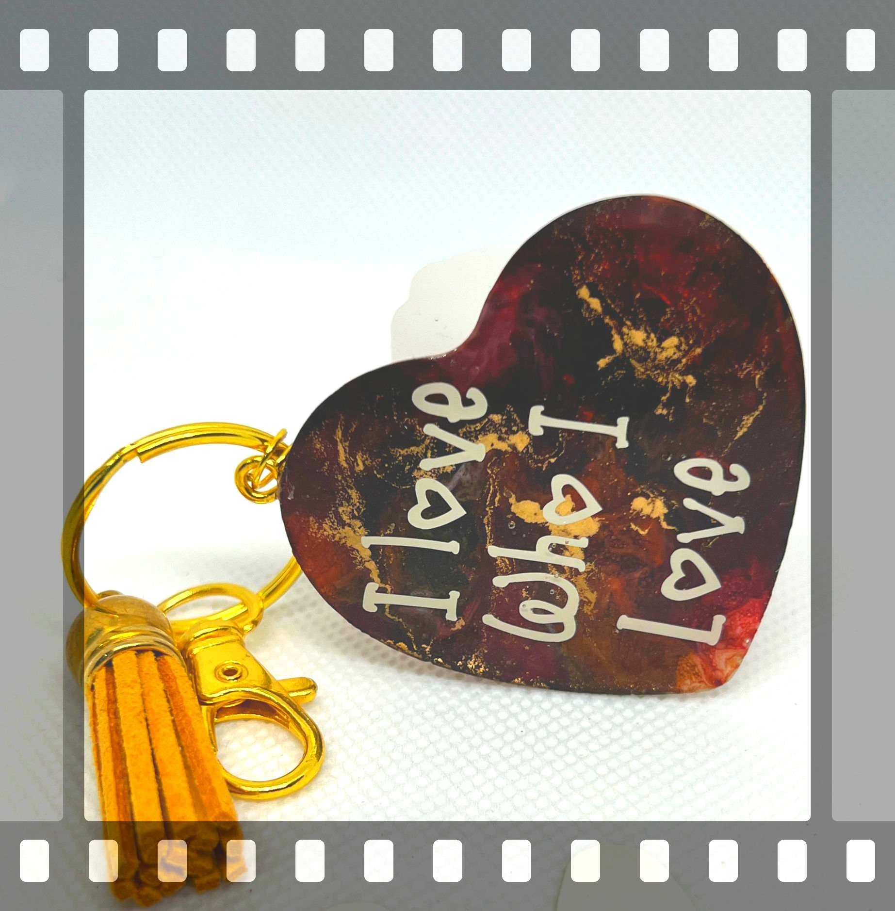 I Love Who I Love Keychain 6231
