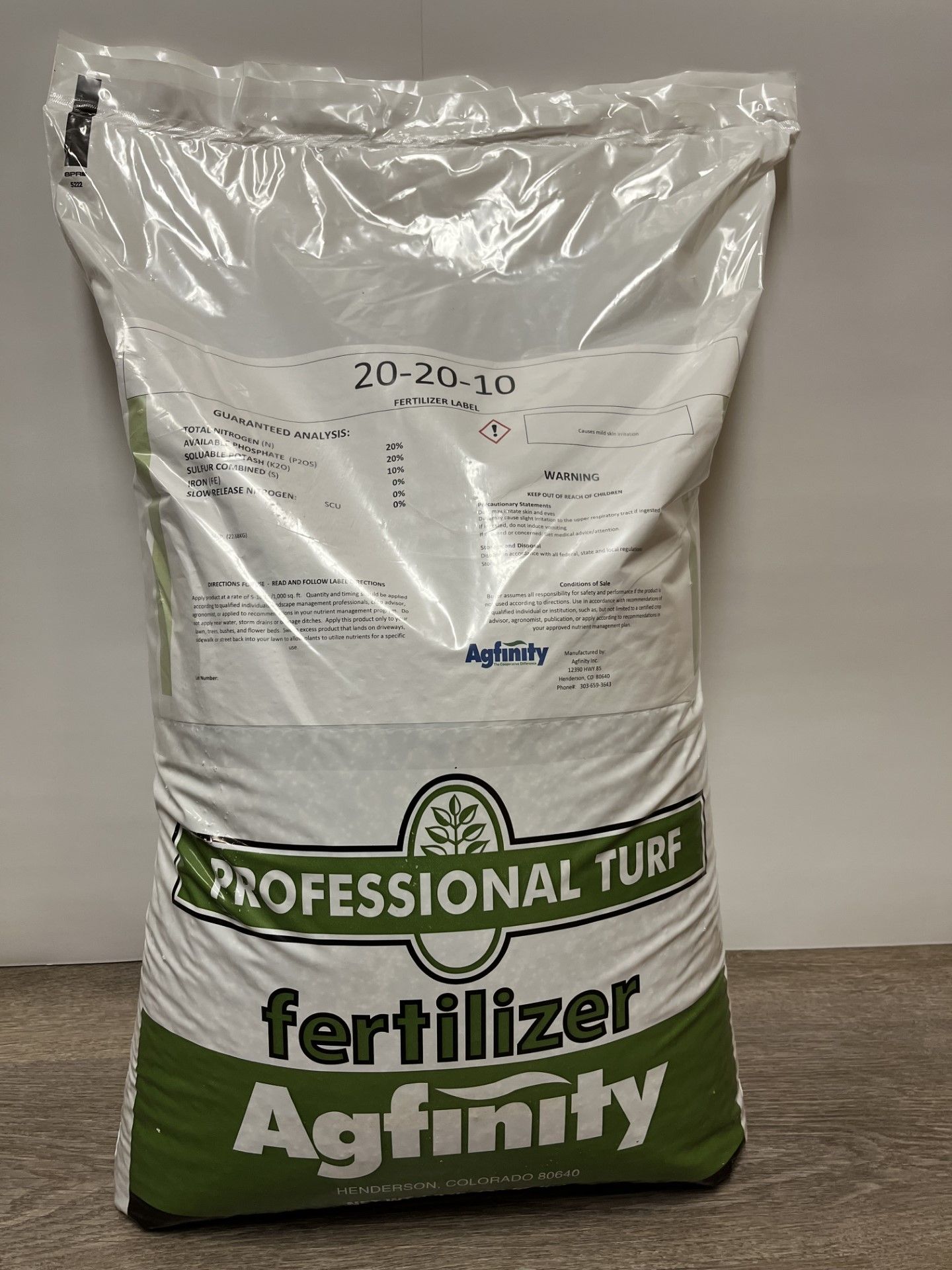 Super Crop Fertilizer Sack — Ellicott, CO — Schubert’s Sod Depot