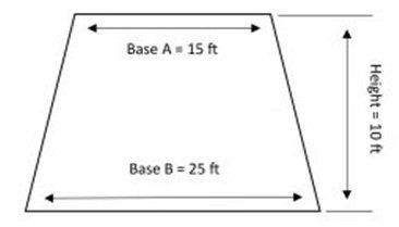 Trapezoid Lawn Measure — Ellicott, CO — Schubert’s Sod Depot
