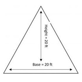Triangle Lawn Measure — Ellicott, CO — Schubert’s Sod Depot