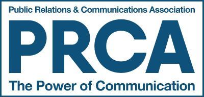 The logo for the public relations and communications association