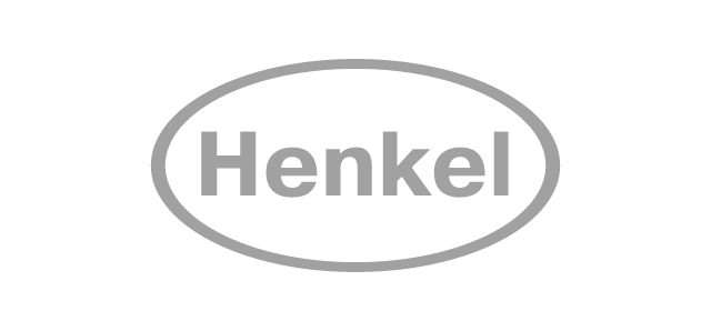 The henkel logo is in a circle on a white background.