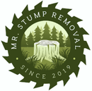A logo for a company called Mr. Stump Removal