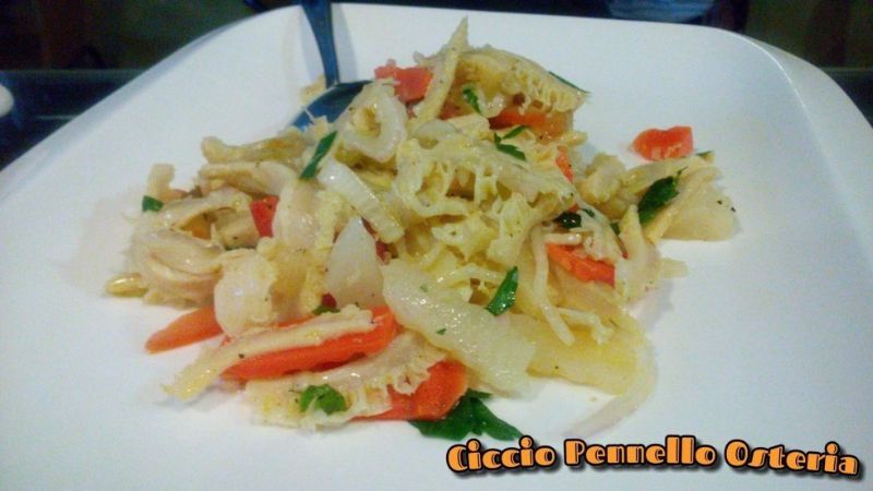 contorno a base di verdure toscane