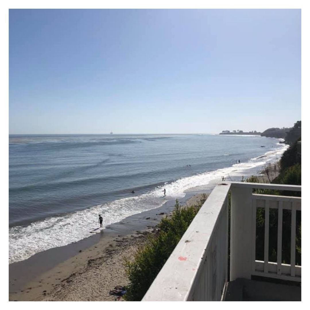 Ocean view from porch