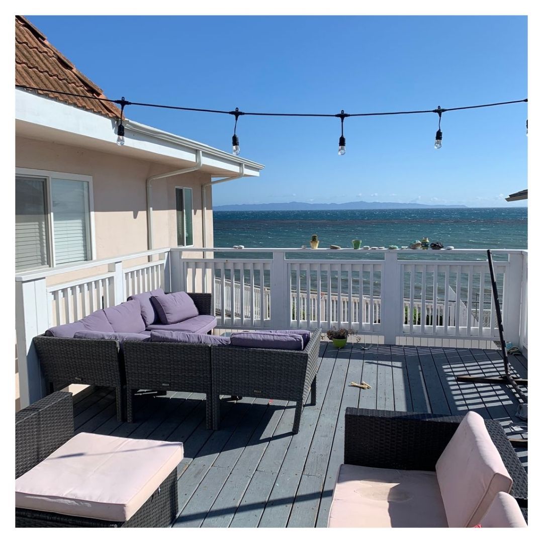 beach house porch