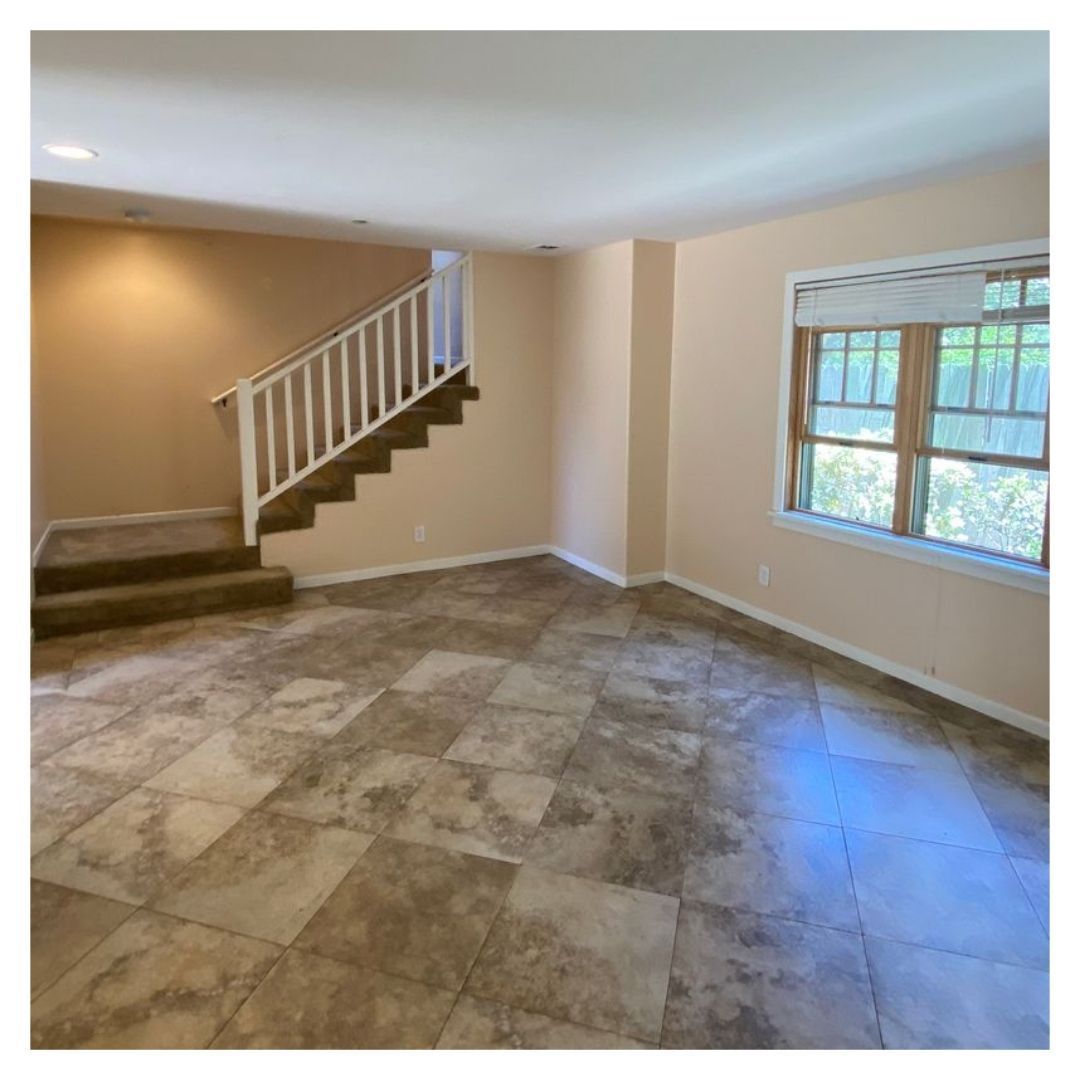 living room of a rental property