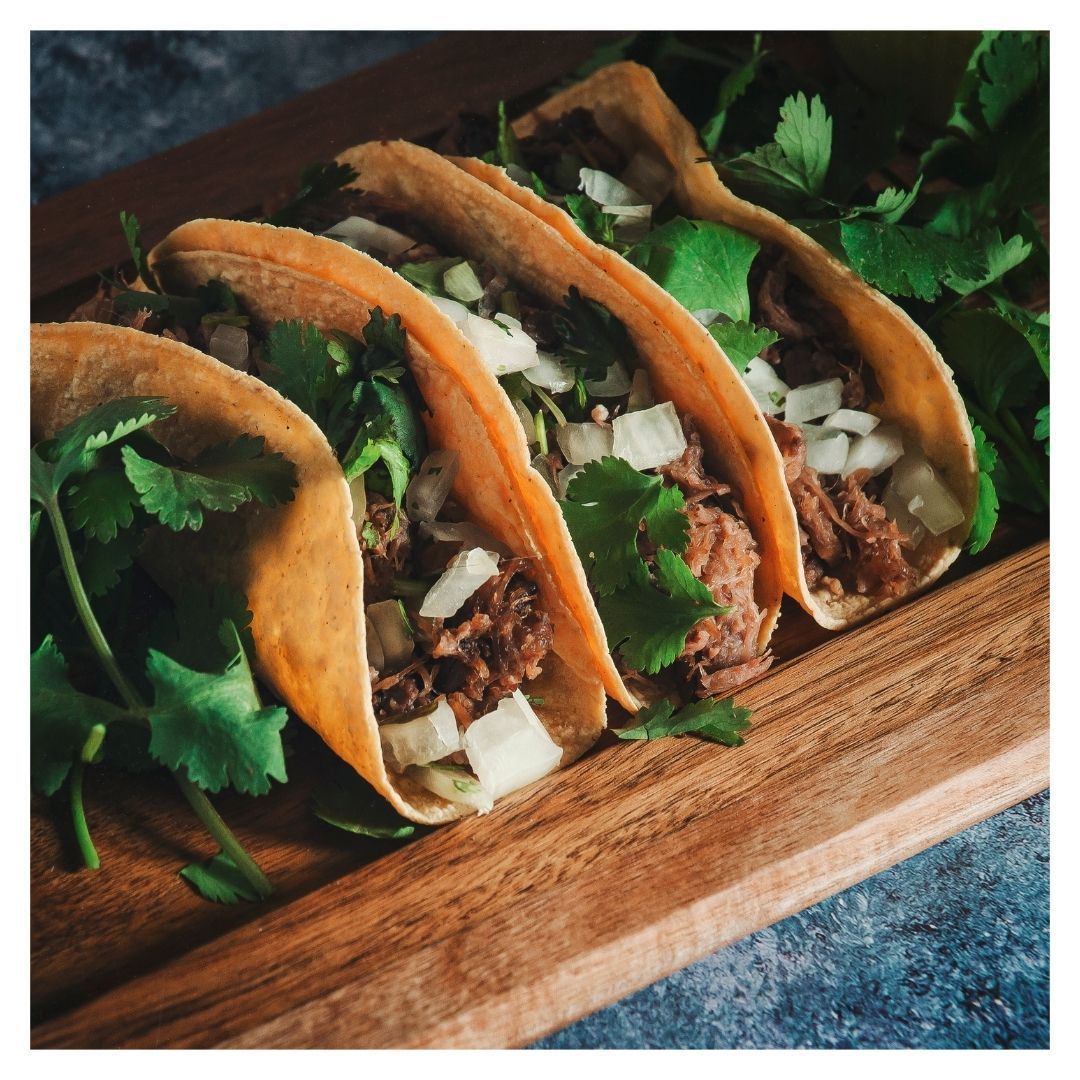 plate of tacos