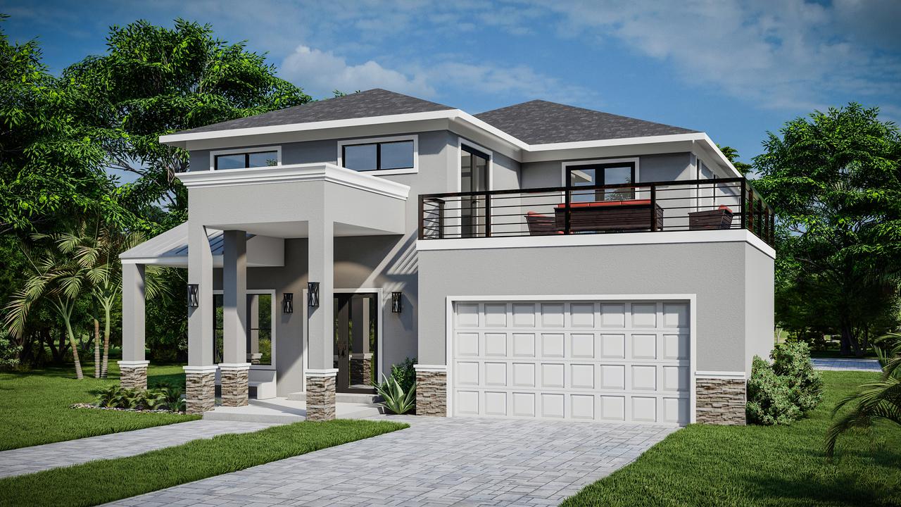 Hawthorne Home Model — Tampa, FL — Coastal Pointe