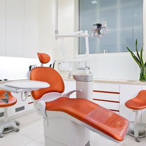 dental chair in dental clinic