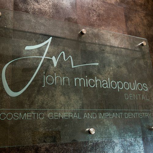 john michalopoulos dental clinic sign