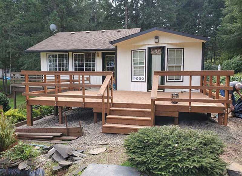 Outdoor Deck Patio Space