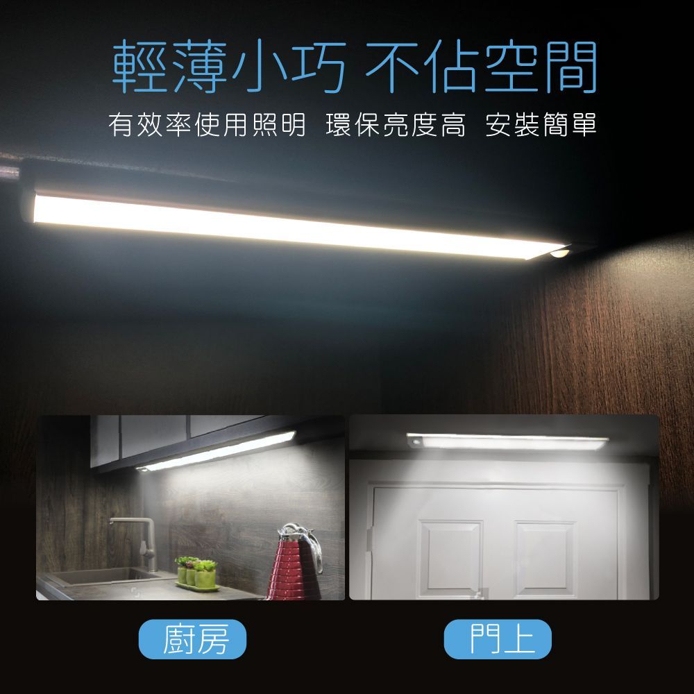 WEIBO無線LED充電自動平板調光感應燈