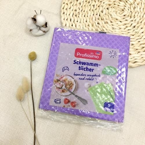 德國 ?? profissimo 萬能抹布 洗碗布 百潔布 一包五入