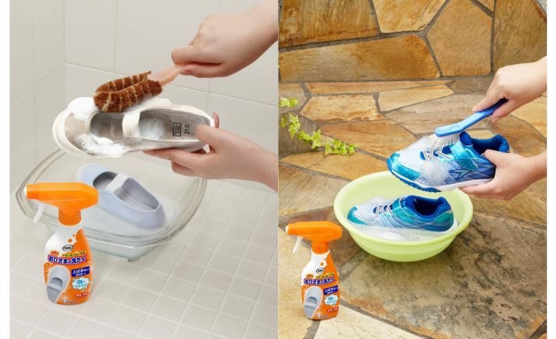 日本 雞仔牌 白鞋去汙 泡沫清潔噴霧 240mL 白鞋救星