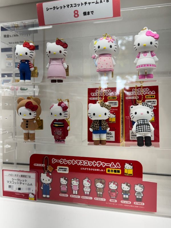 京都限定KITTY展 硬吊飾盲盒