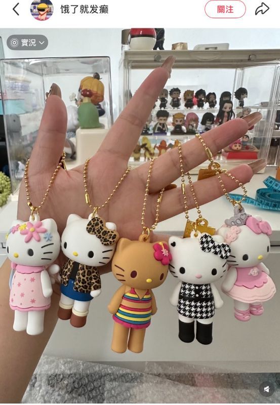 京都限定KITTY展 硬吊飾盲盒