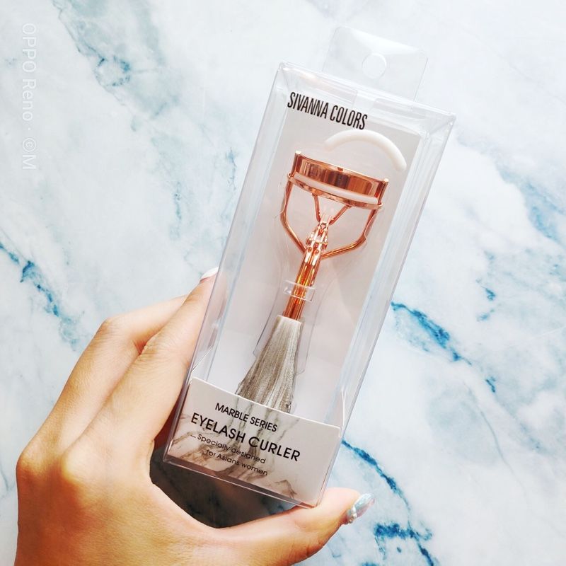 泰國SIVANNA大理石玫瑰金睫毛夾