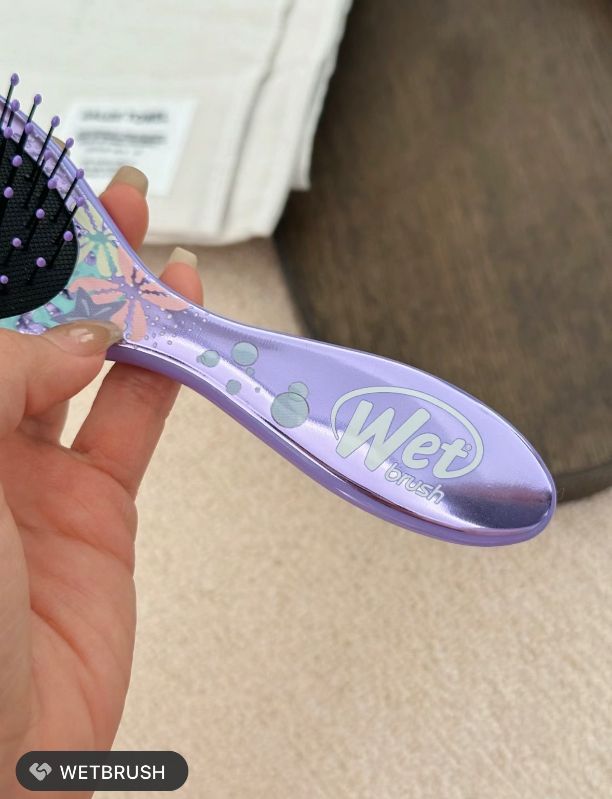 美國WET BRUSH 迪士尼系列魔法梳(大)+送ANILLO旅行組一份