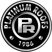 The logo for platinum roofs was created in 1986