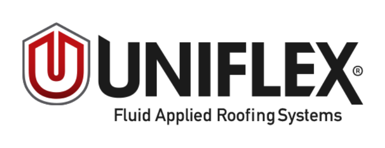 The logo for uniflex fluid applied roofing systems