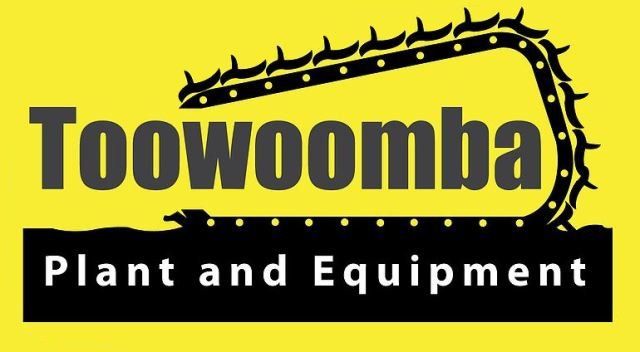 a logo for toowoomba plant and equipment