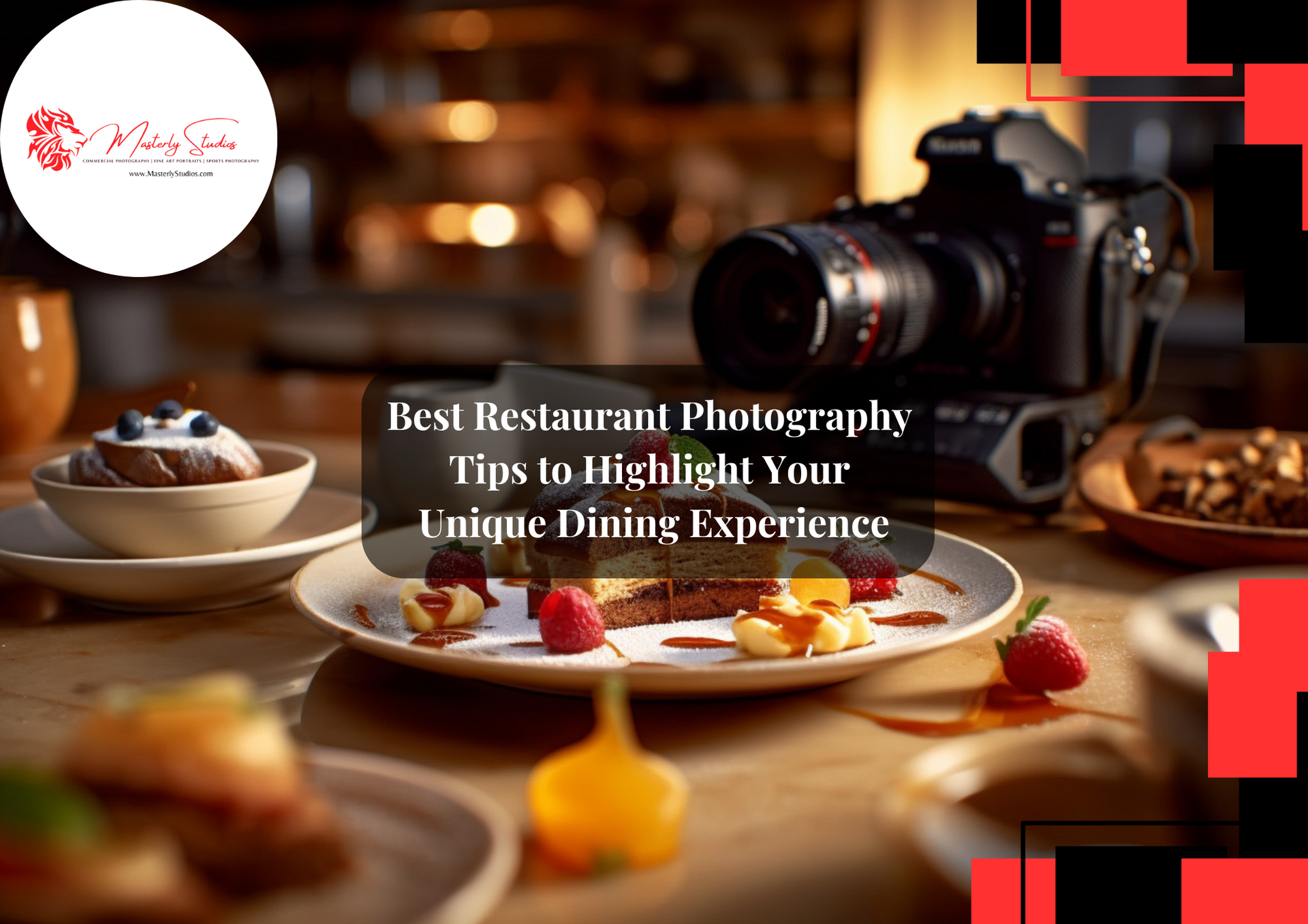 Best restaurant photography showcasing stunning food and ambiance.