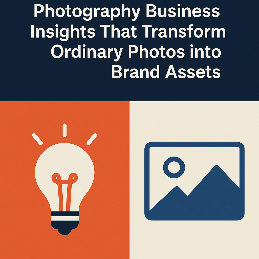 Photography Business Insights That Transform Ordinary Photos into Brand Assets