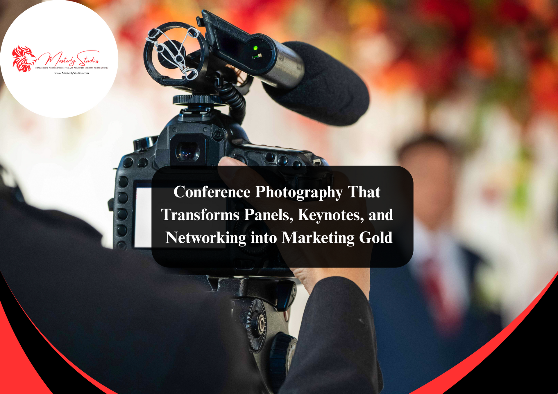 Professional event photographer capturing special moments.