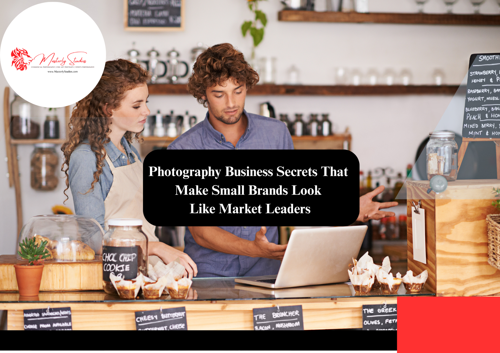 Professional business photography session with team members