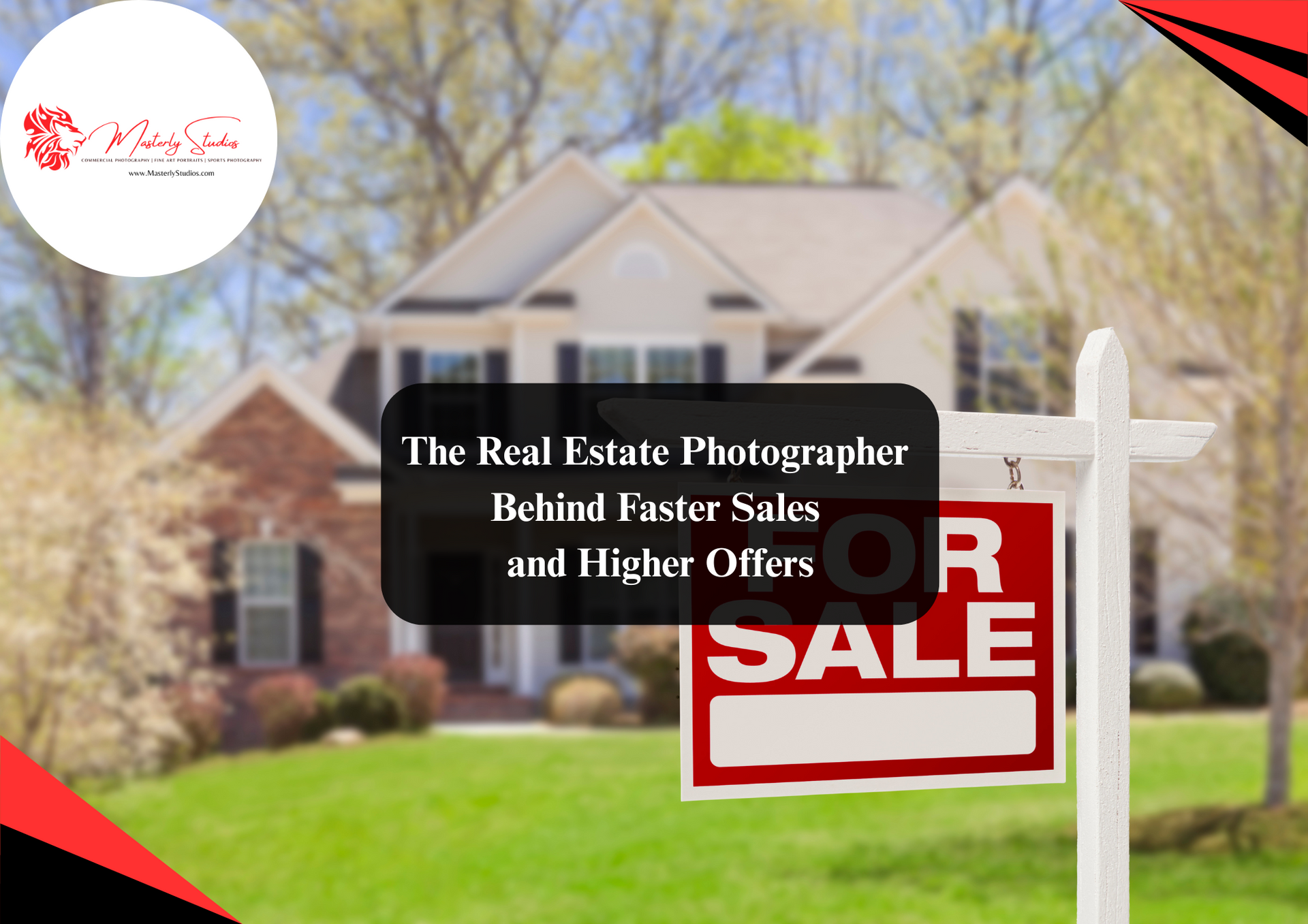 Real estate photographer capturing interior property shots