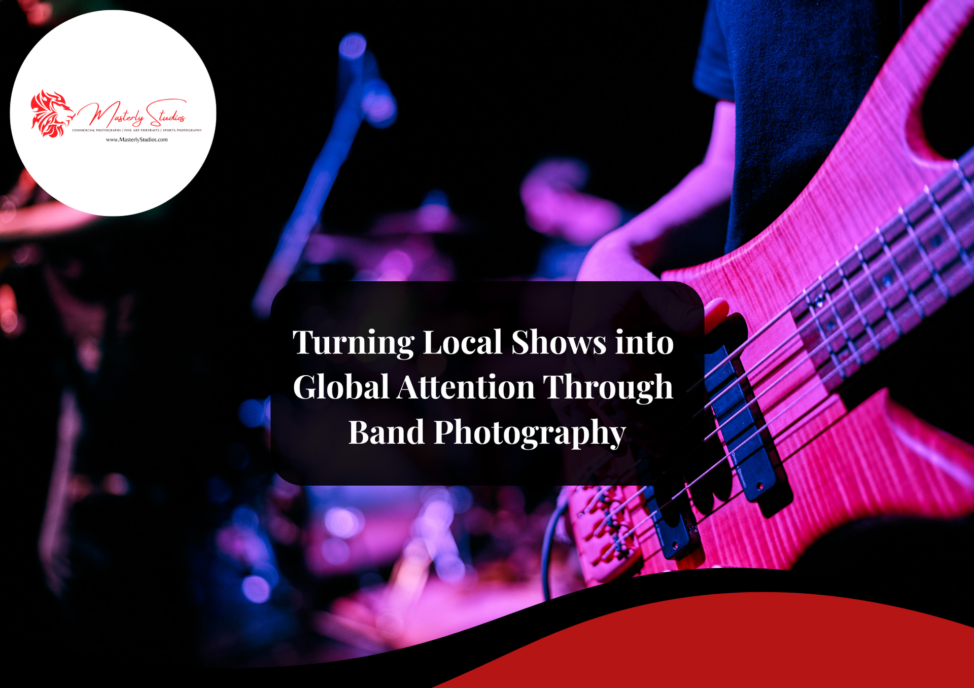 Band photography capturing musicians in creative poses.