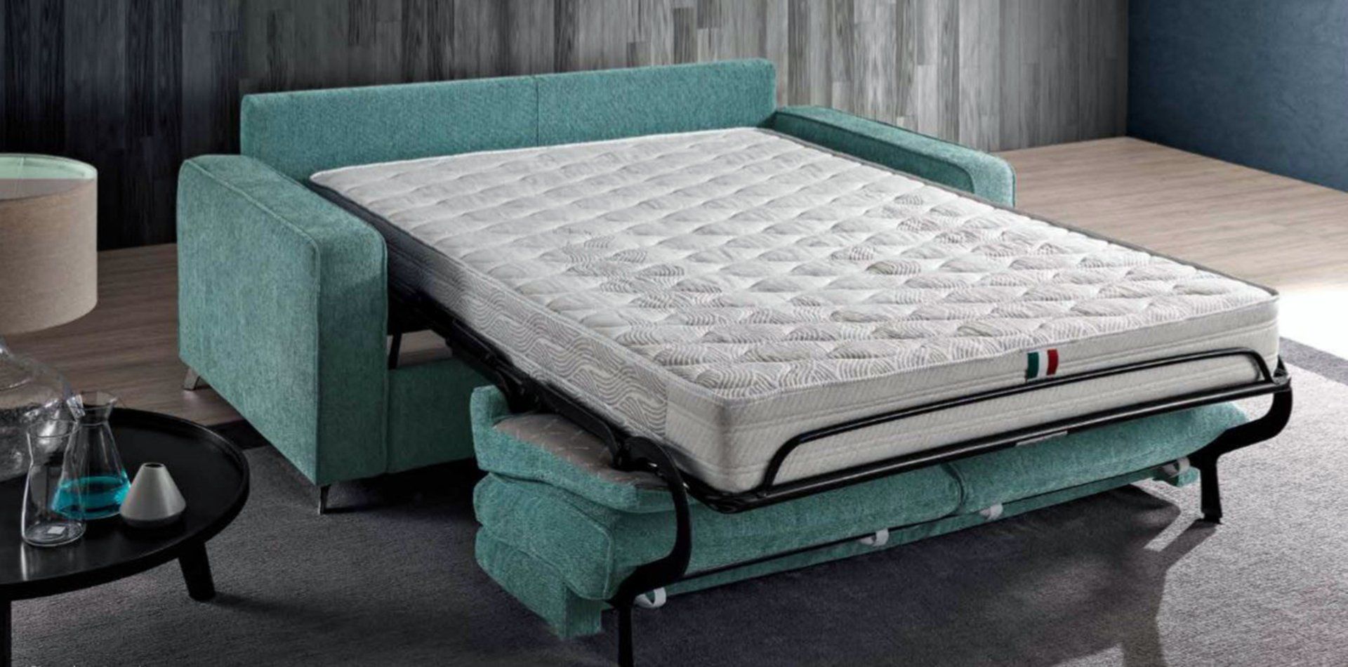 divano con materasso alto