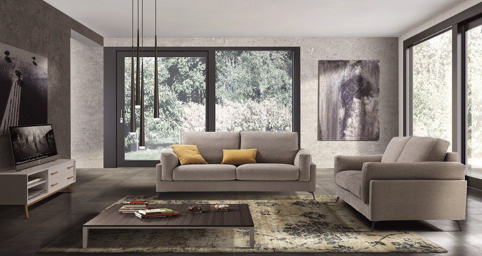 salotto design piuma d'oca