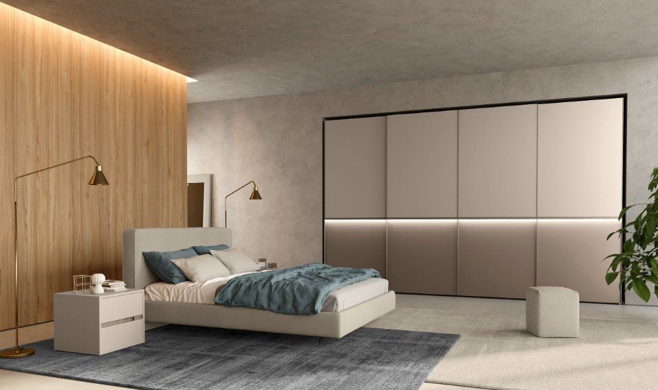 stanza da letto moderna