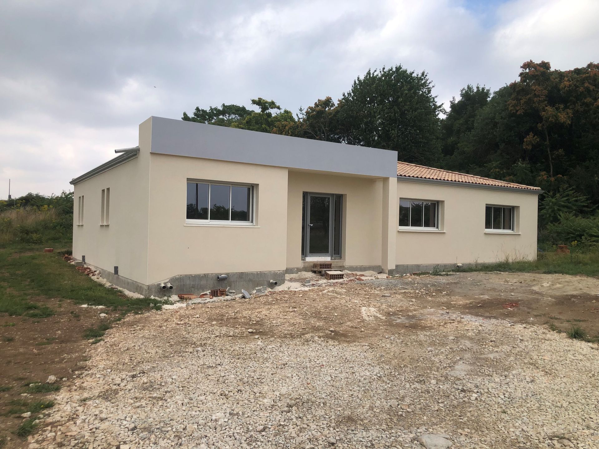 Construction d'un office notarial