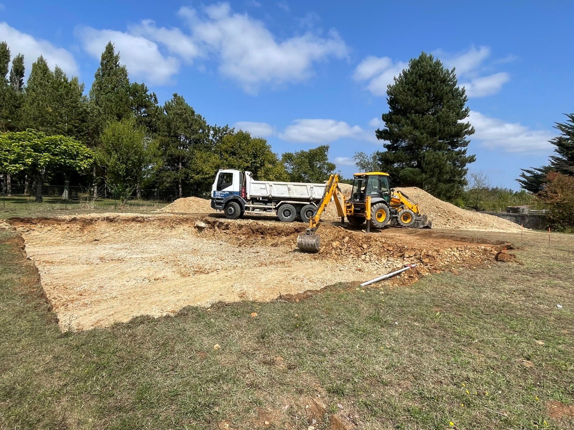 Terrassement pour une maison individuelle