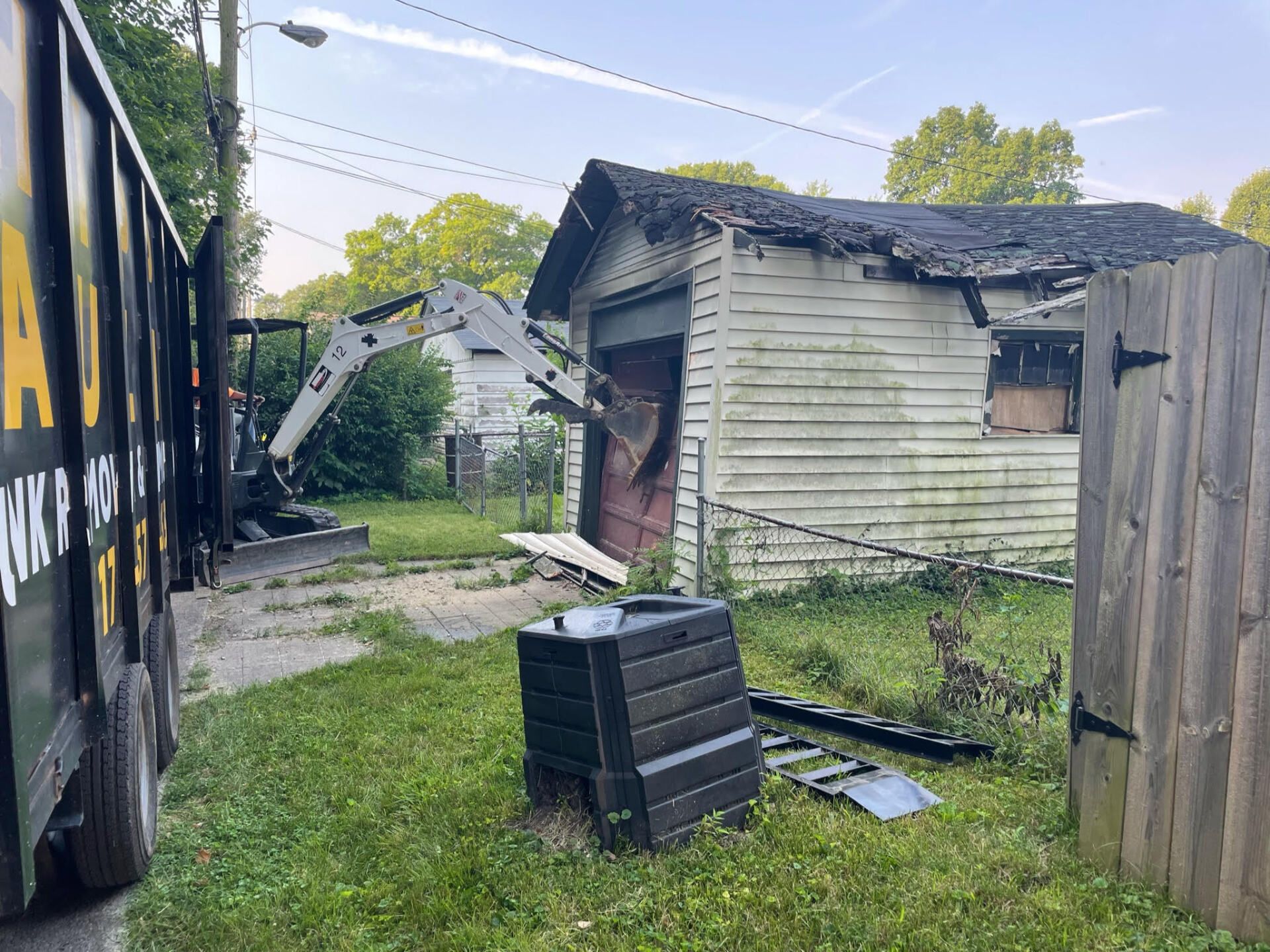 Garage Demolition Indianapolis