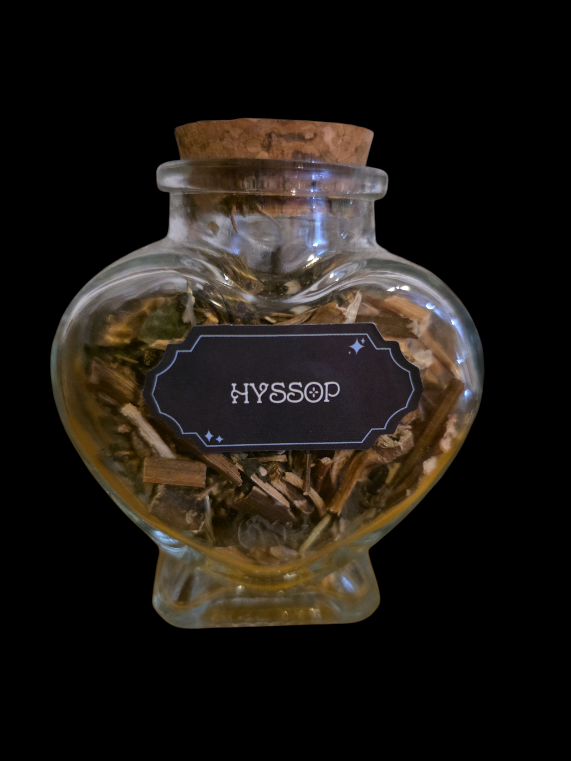 Heart bottle of Hyssop