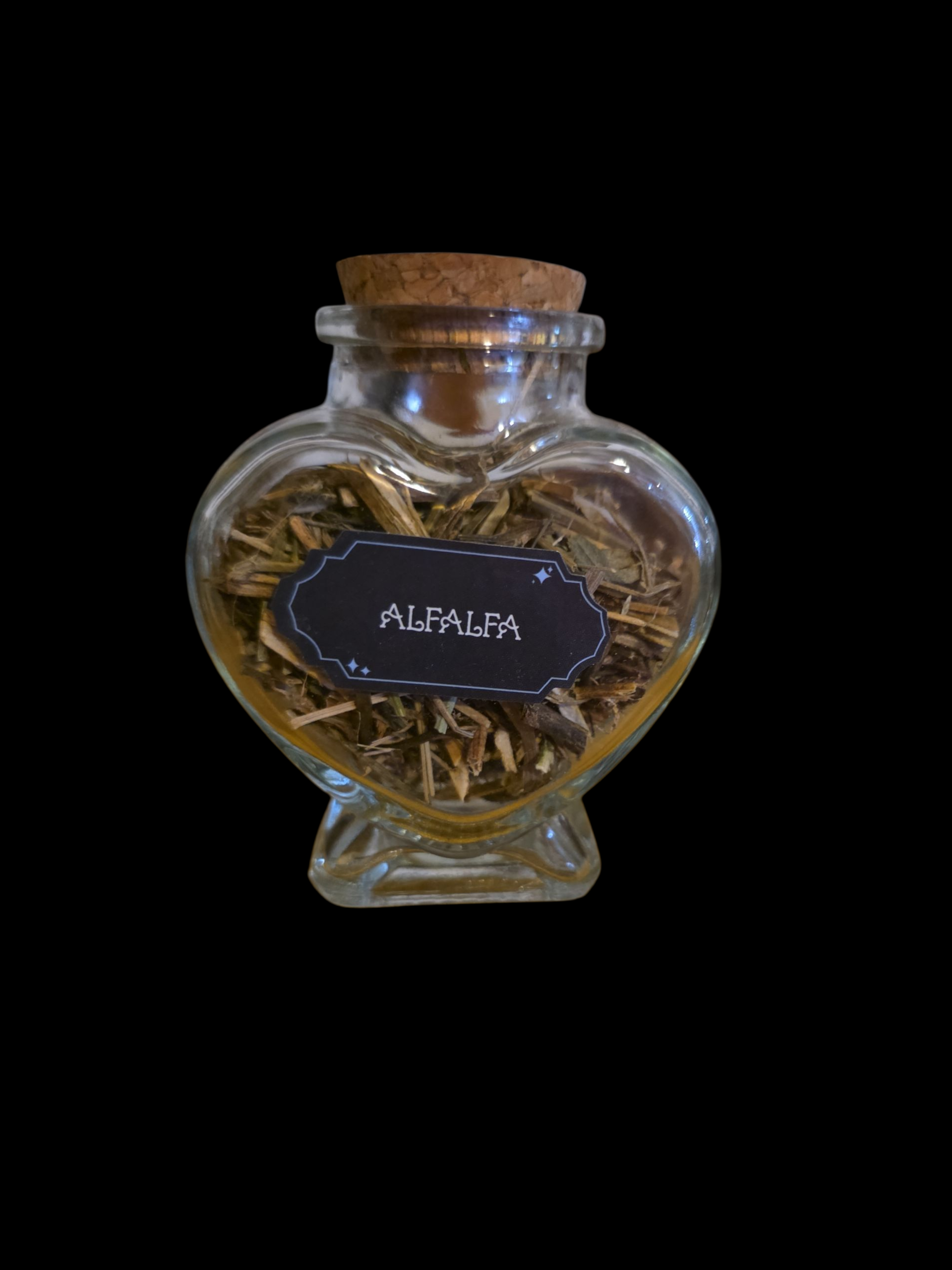 Heart bottle of Alfalfa