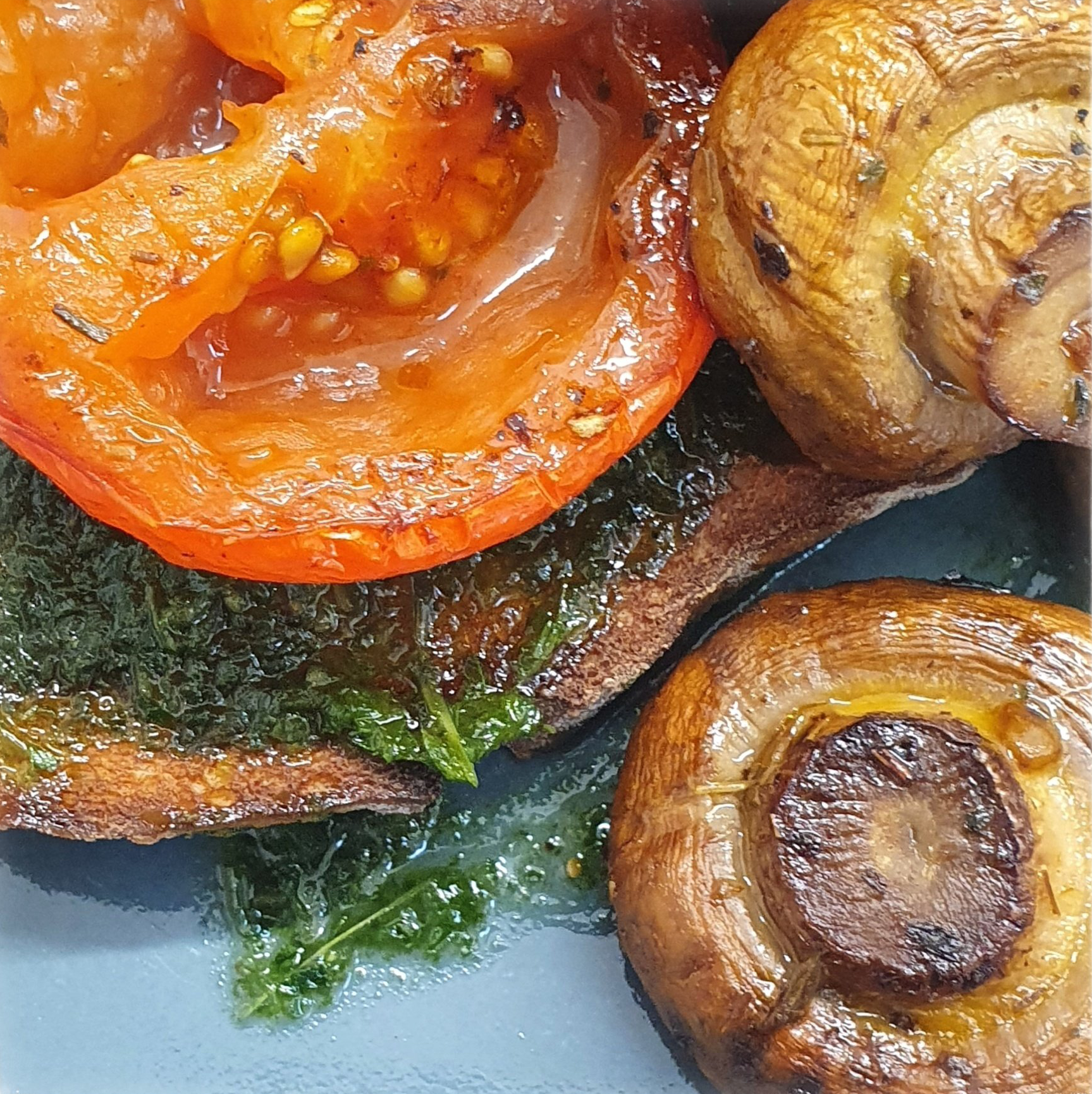 Freshly prepared food at The Craft House Cafe