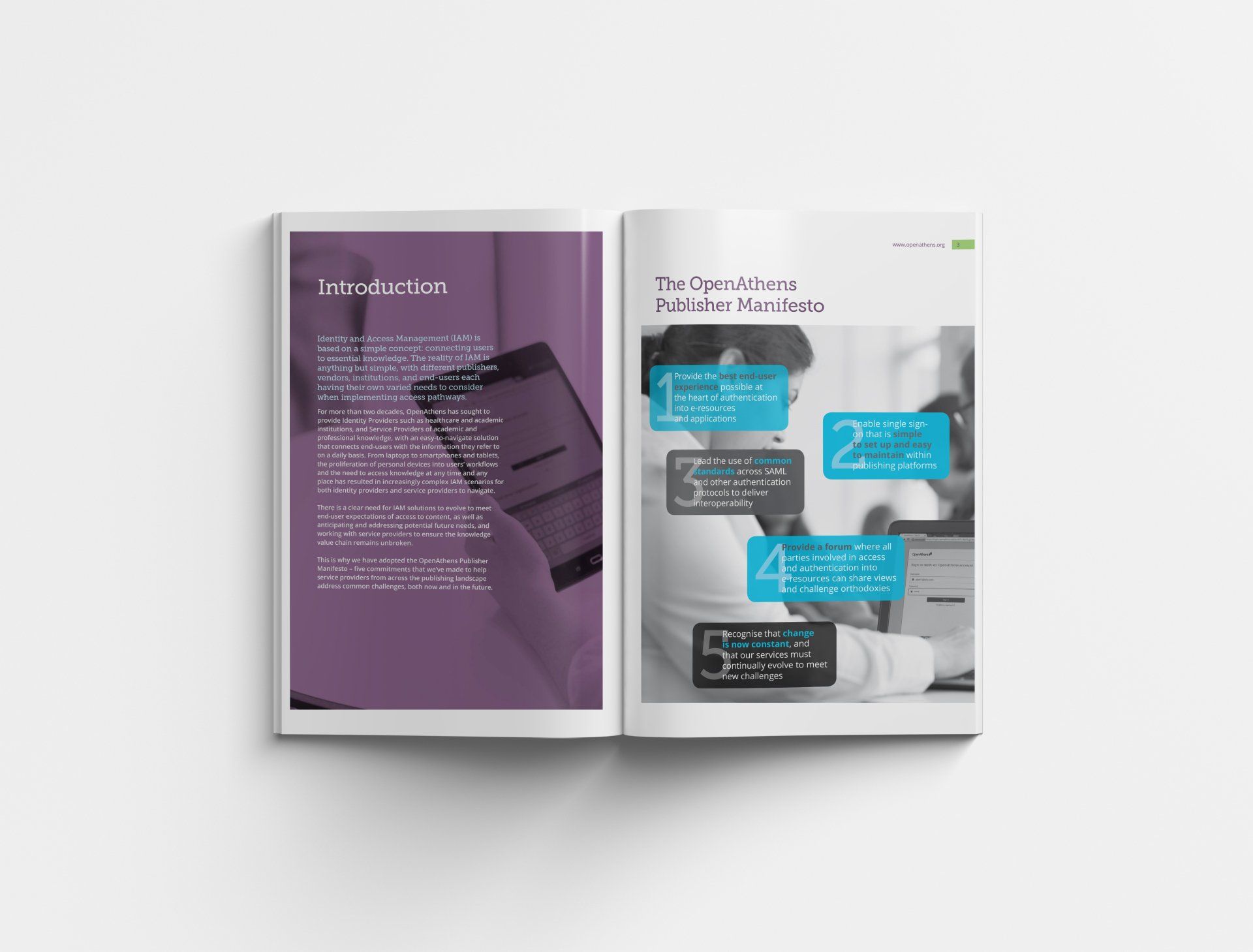 OpenAthens brochure, Jisc, Eduserv